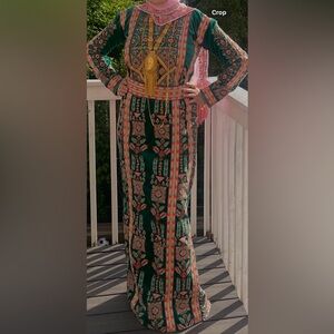 Palestinian Thobe hand stitched